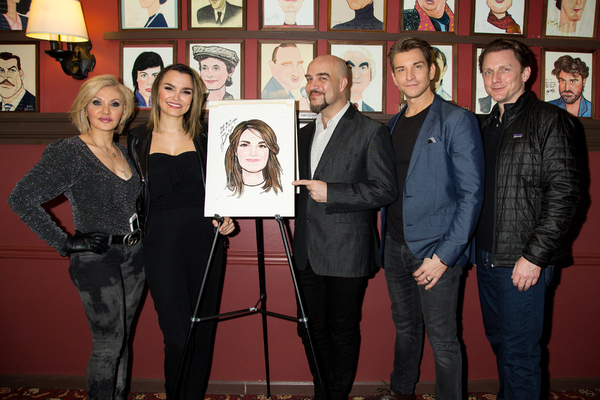 Photo Coverage: Samantha Barks is Honored With Portrait at Sardi's Image