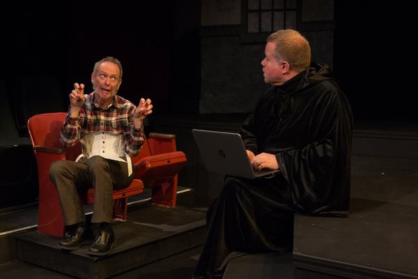 (L to R) TIM HOBAN (Phil) and JED SLAUGHTER (Wayne) from the Lakewood Playhouse Produ Photo
