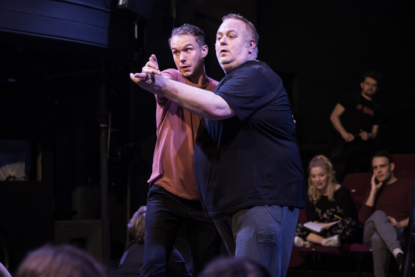Photo Flash: First Look At Rehearsals For The UK Professional Premiere Of AMOUR Image