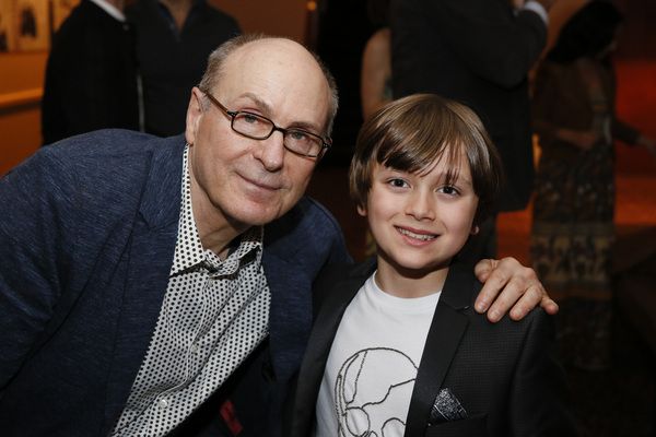 From left, co-writer/director James Lapine and cast member Jonah Mussolino after the  Photo