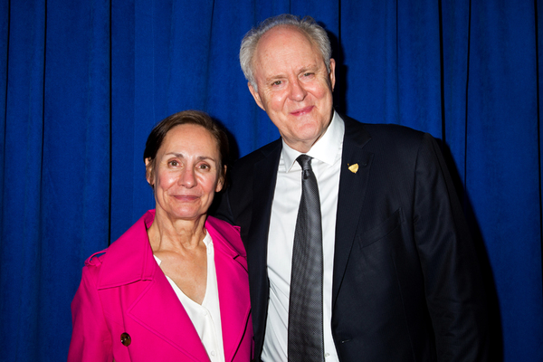 Photo Coverage: Laurie Metcalf, John Lithgow and More at HILLARY AND CLINTON Opening Night Image