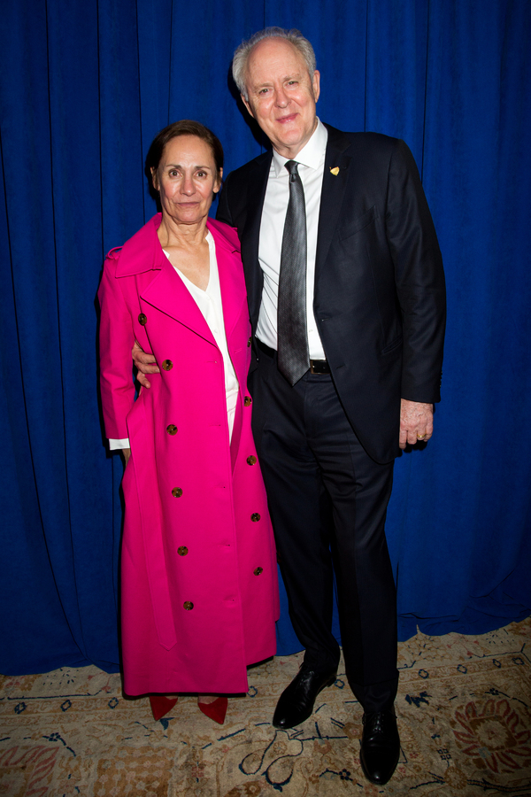 Photo Coverage: Laurie Metcalf, John Lithgow and More at HILLARY AND CLINTON Opening Night Image