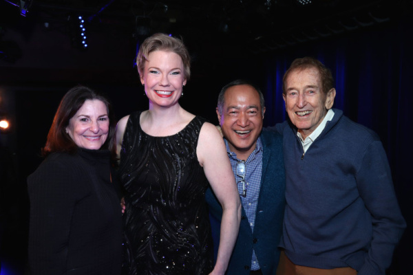 Sharon Lerner, Jennifer Barnhart, Alan Muraoka and Bob McGrath. Photo by Lia Chang Photo