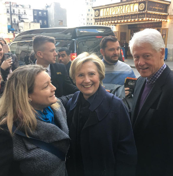 Hillary and Clinton