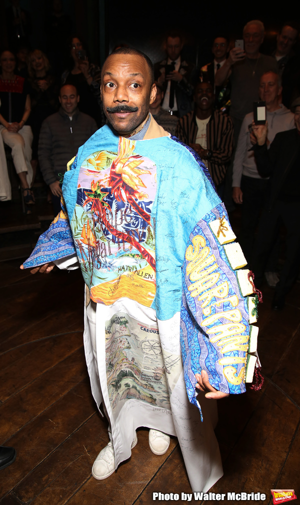 Photo Coverage: T. Oliver Reid Receives the Legacy Robe For HADESTOWN Image
