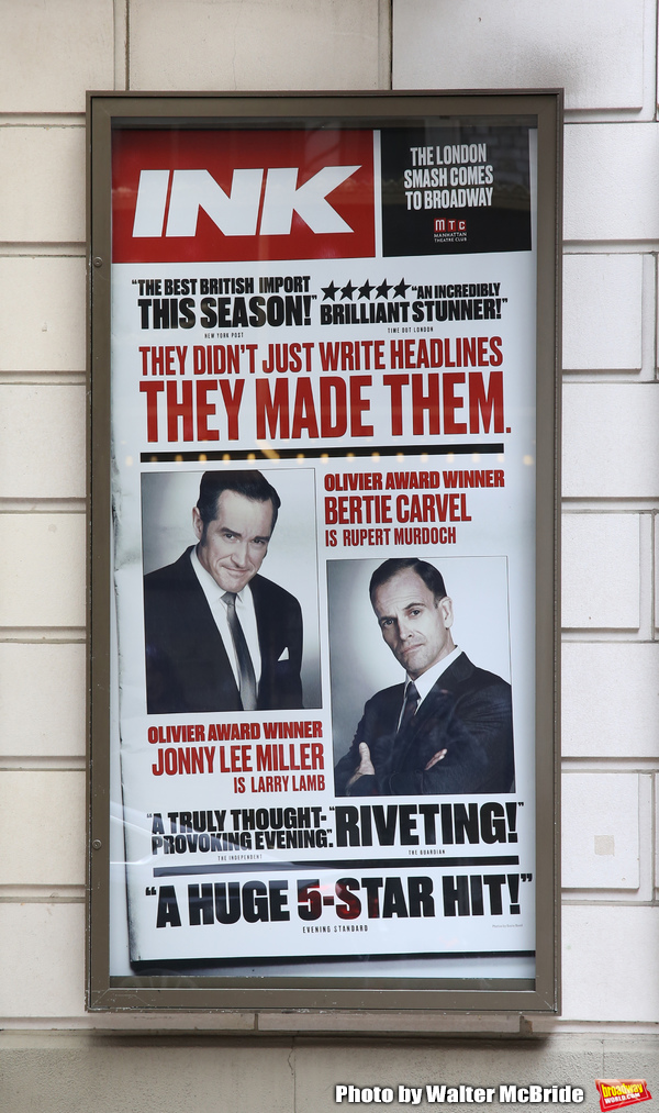 Up on the Marquee: INK Arrives on Broadway Image