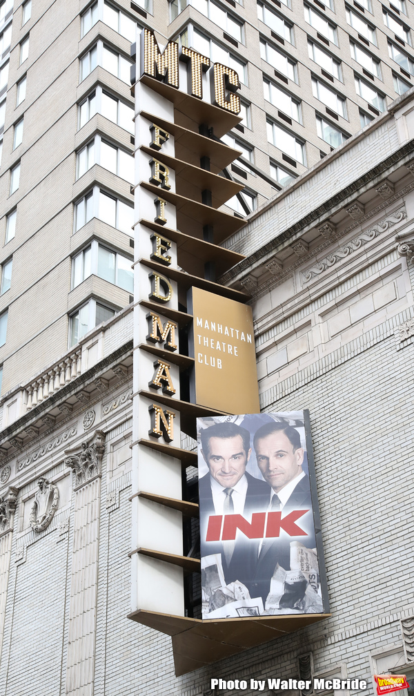 Up on the Marquee: INK Arrives on Broadway Image