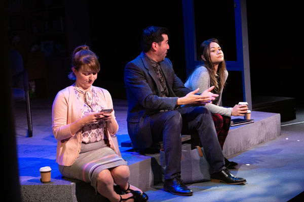 Whitney Holotick (Genevieve), Ivan Jasso (David), Olivia de Guzman (Gina) Photo