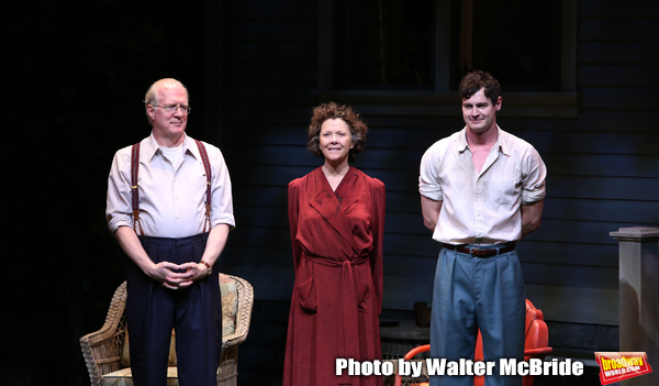 Tracy Letts, Annette Bening and Benjamin Walker Photo