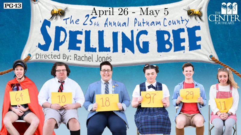 Next Up at Center for the Arts: THE 25TH ANNUAL PUTNAM COUNTY SPELLING BEE  Image