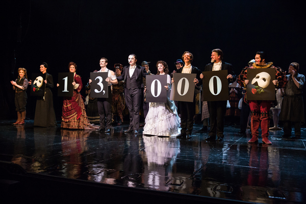 Photo Flash: THE PHANTOM OF THE OPERA Celebrates 13,000 Performances on Broadway Image