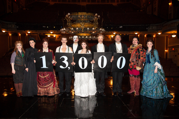 Photo Flash: THE PHANTOM OF THE OPERA Celebrates 13,000 Performances on Broadway Image