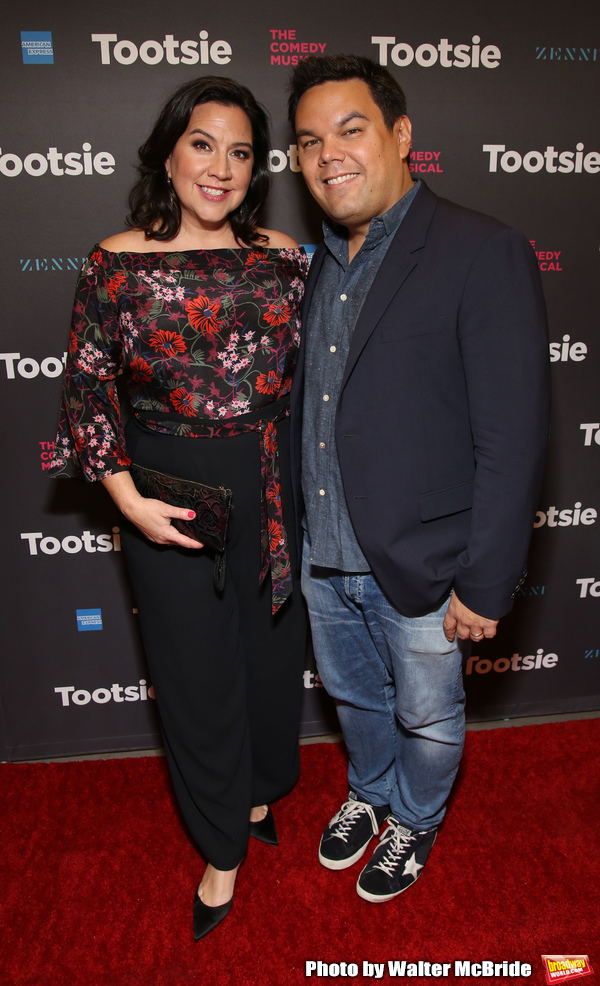 Kristen Anderson Lopez and Robert Lopez  Photo