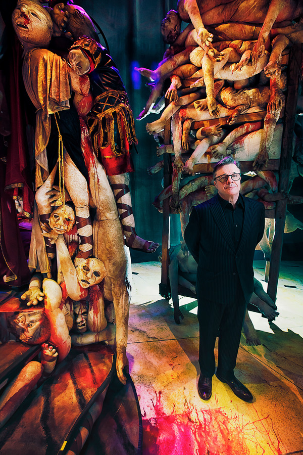 Photo Flash: Nathan Lane, Kristine Nielsen & GARY Team Pose Onstage on Opening Night! Image