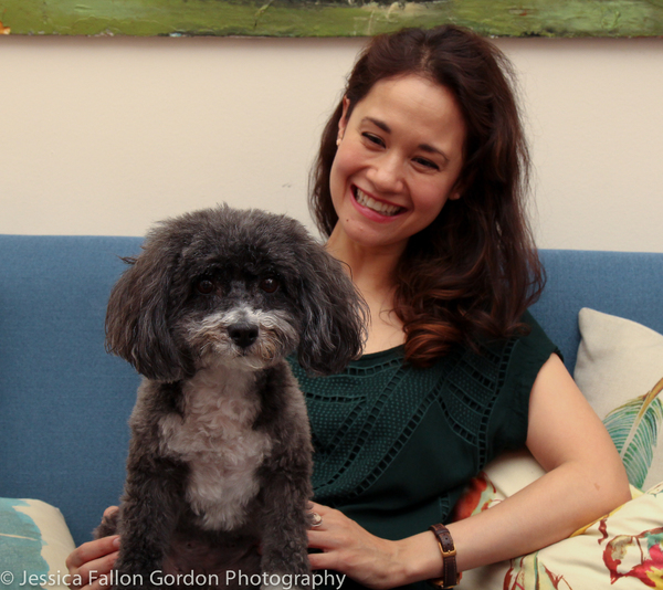 Tails of Broadway: Meet Ali Ewoldt's Playful Pooch, Mia Belle! 