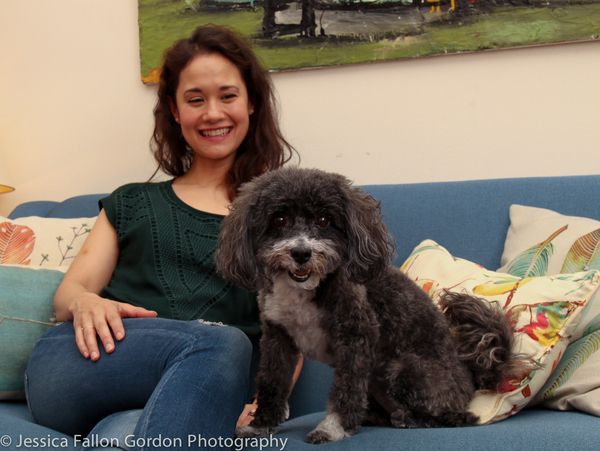 Tails of Broadway: Meet Ali Ewoldt's Playful Pooch, Mia Belle! 