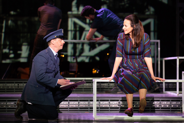 Christian Borle and Mandy Gonzalez Photo