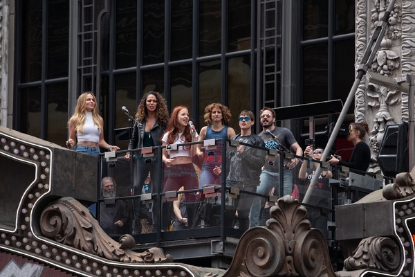 Photo Coverage: ROCK OF AGES Celebrates 10th Anniversary with Pop Up At Hard Rock Cafe! Image