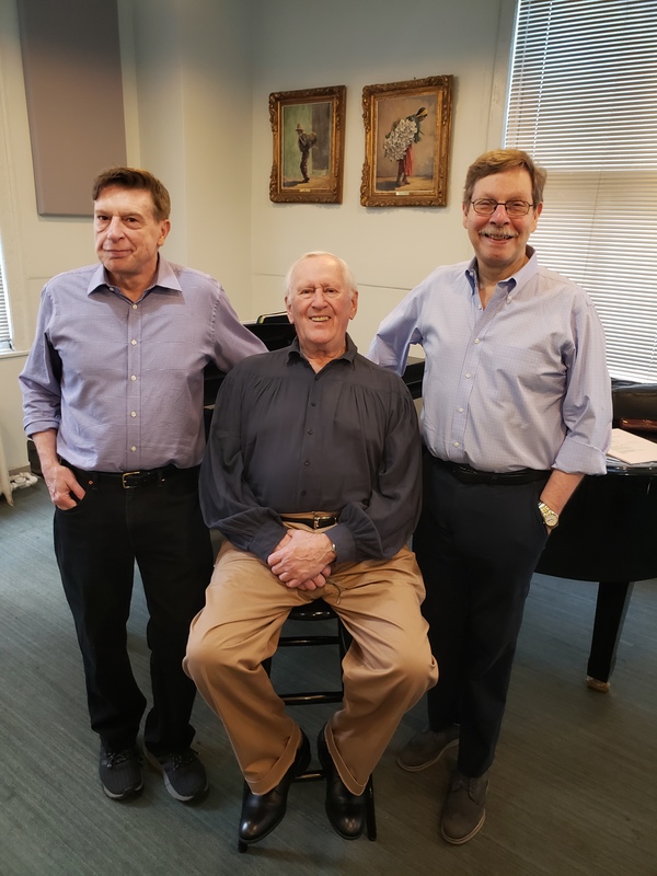 Photo Flash: Len Cariou Begins Rehearsals For National Tour of BROADWAY & THE BARD 