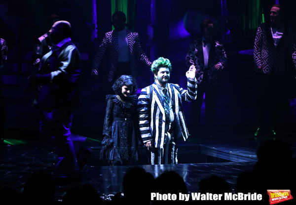 Photo Coverage: BEETLEJUICE Opening Night: Say This Three Times! The Cast Takes Their Opening Night Bows! Image