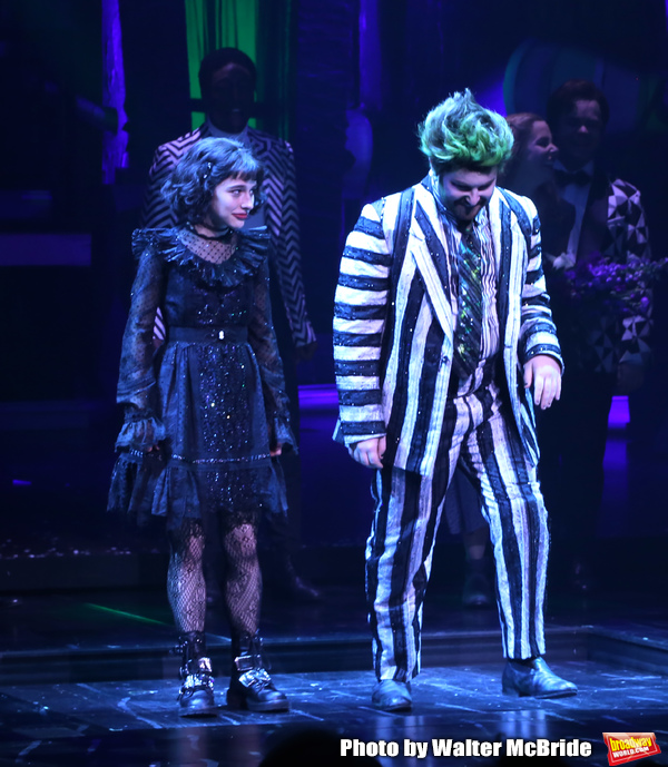 Photo Coverage: BEETLEJUICE Opening Night: Say This Three Times! The Cast Takes Their Opening Night Bows! Image