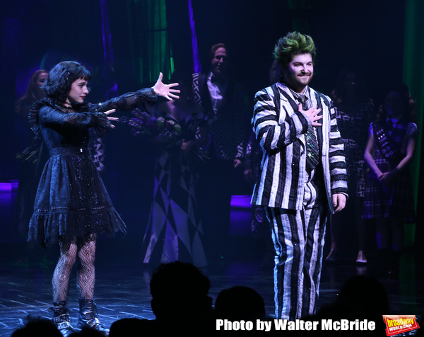 Photo Coverage: BEETLEJUICE Opening Night: Say This Three Times! The Cast Takes Their Opening Night Bows! Image