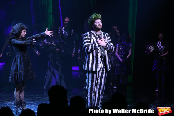 Photo Coverage: BEETLEJUICE Opening Night: Say This Three Times! The Cast Takes Their Opening Night Bows! Image