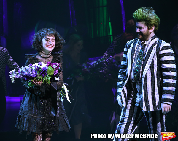 Photo Coverage: BEETLEJUICE Opening Night: Say This Three Times! The Cast Takes Their Opening Night Bows! Image