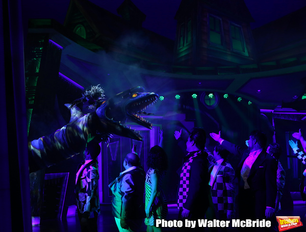 Photo Coverage: BEETLEJUICE Opening Night: Say This Three Times! The Cast Takes Their Opening Night Bows!  Image