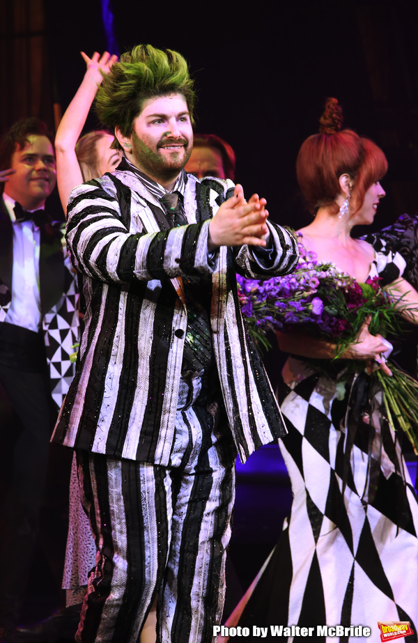 Photo Coverage: BEETLEJUICE Opening Night: Say This Three Times! The Cast Takes Their Opening Night Bows! Image