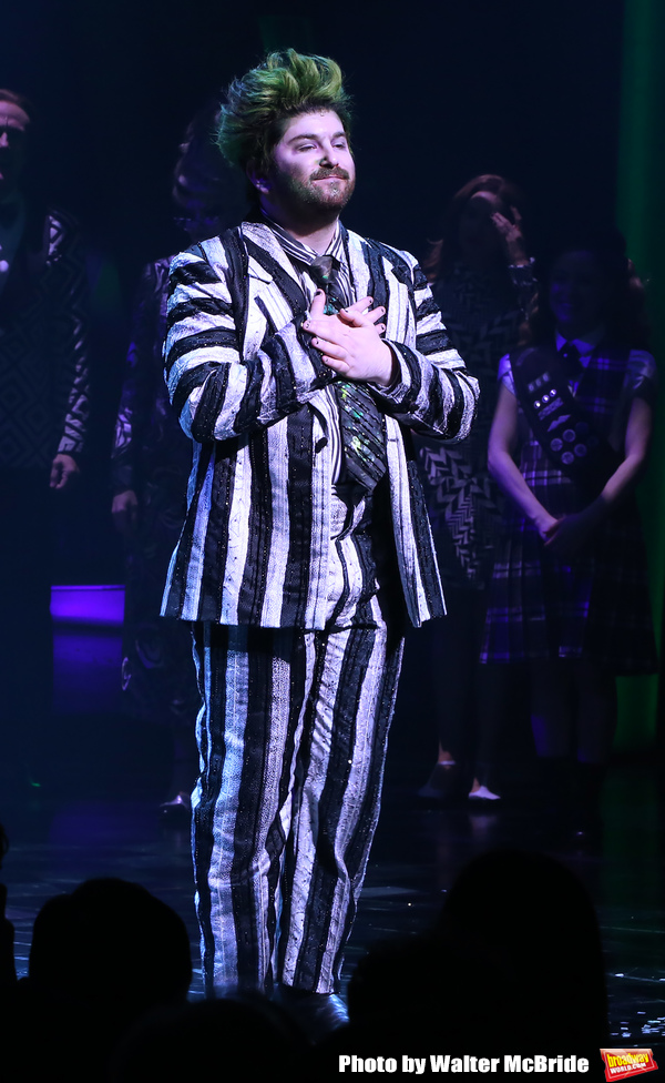 Photo Coverage: BEETLEJUICE Opening Night: Say This Three Times! The Cast Takes Their Opening Night Bows! Image