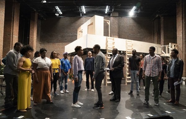 Photo Flash: In Rehearsal For Shakespeare in the Park's MUCH ADO ABOUT NOTHING Image