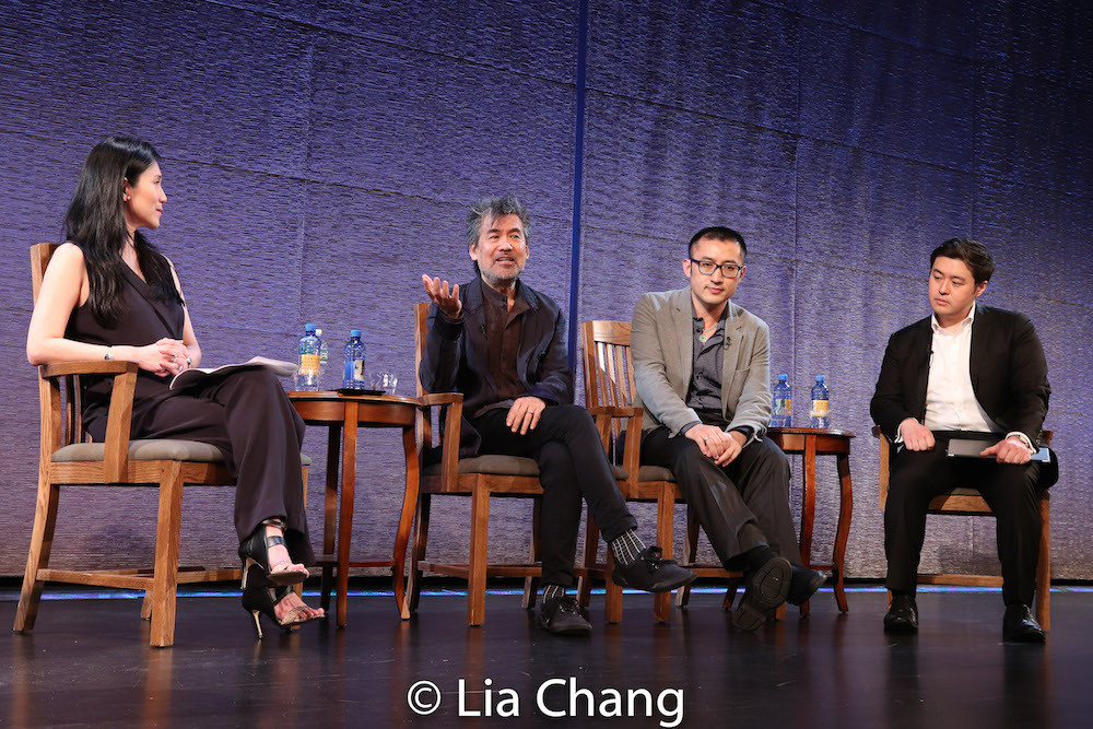 Dr. Agnes HsuTang, David Henry Hwang, Huang Ruo, Andrew Stenson HiRes Photo Photo Flash New