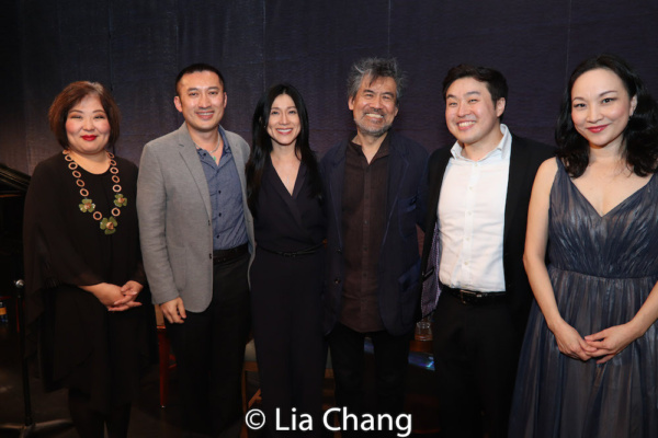 Guang Yang, Huang Ruo, Dr. Agnes Hsu-Tang, David Henry Hwang, Andrew Stenson, Fang-Ta Photo