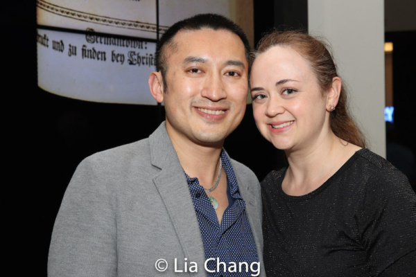 Huang Ruo and his wife, Shelley Monroe Huang Photo