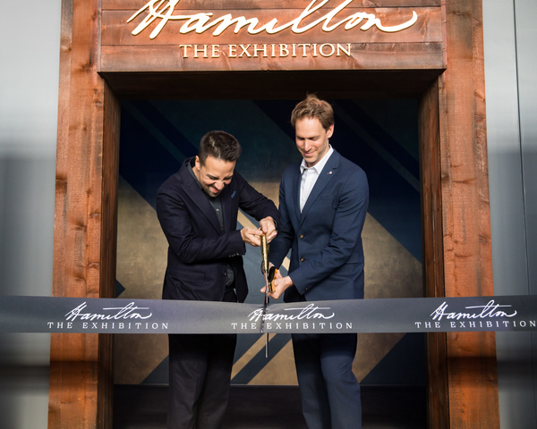 Photo Flash: Lin-Manuel Miranda and More Attend the Ribbon-Cutting Ceremony For HAMILTON: The Exhibition Image