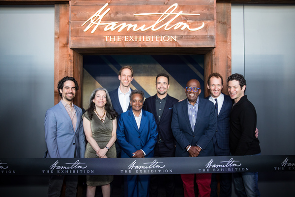 Photo Flash: Lin-Manuel Miranda and More Attend the Ribbon-Cutting Ceremony For HAMILTON: The Exhibition Image