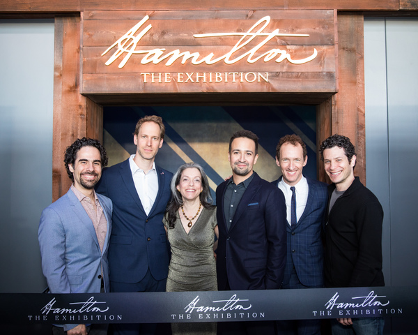 Photo Flash: Lin-Manuel Miranda and More Attend the Ribbon-Cutting Ceremony For HAMILTON: The Exhibition Image