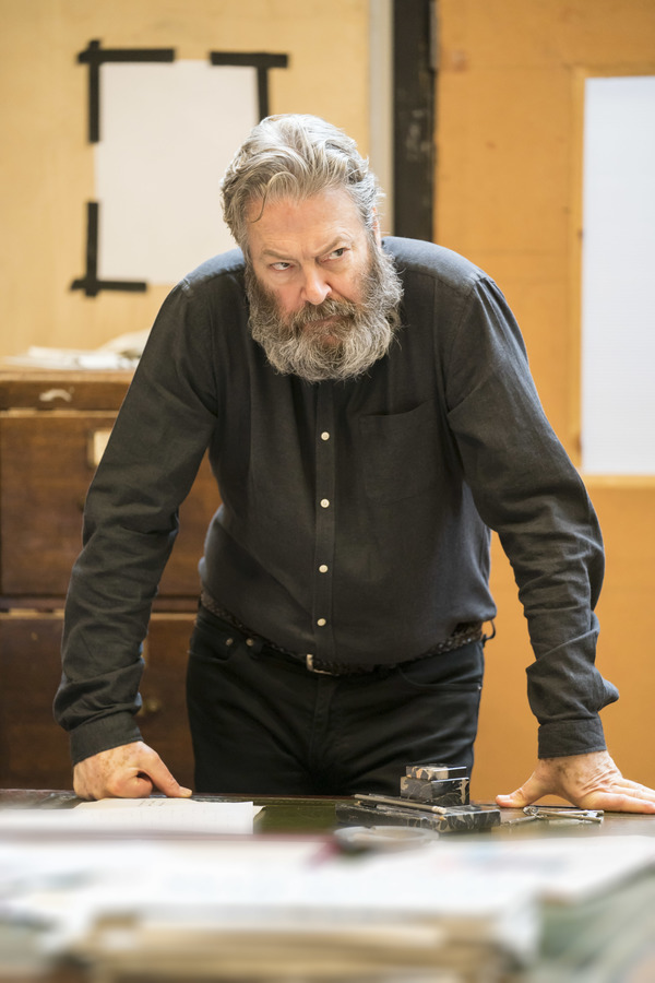 Photo Flash: In Rehearsal with the National's RUTHERFORD AND SON Image