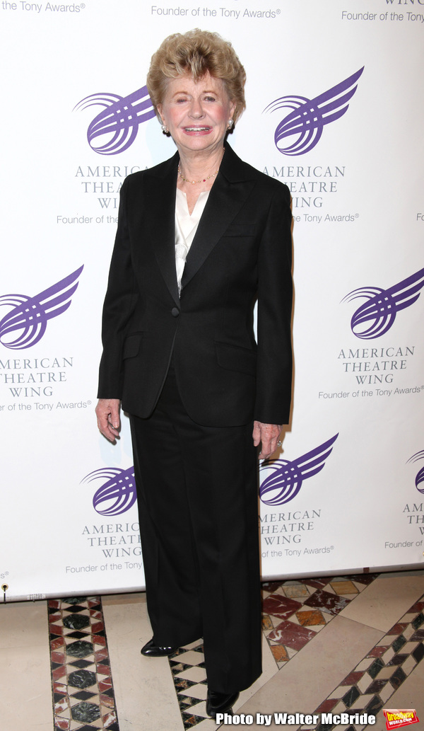 Jo Sullivan Loesser attending The 2010 American Theatre Wing Gala celebrating the Cen Photo