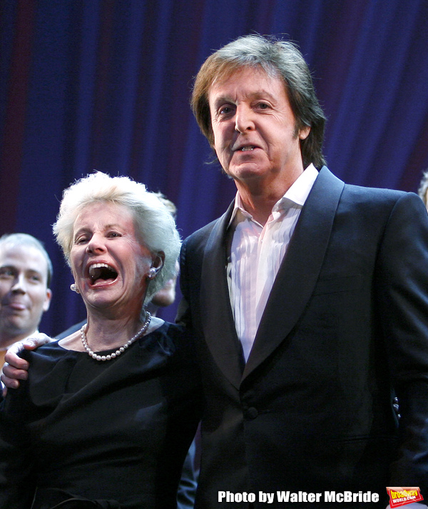 Paul McCartney & Jo Sullivan Loesser
at The Curtain Call for Chance & Chemistry: A Ce Photo