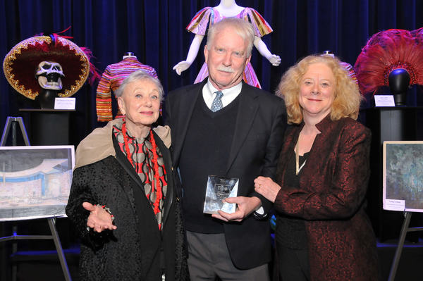 Jane Greenwood with John Lee Beatty and TDFâ€™s Victoria Bailey Photo