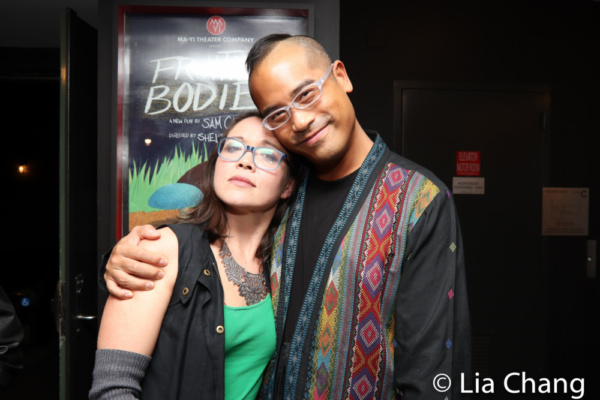 Photo Flash: Thom Sesma, Jeffrey Omura, Kimiye Corwin, Emma Kikue And More Celebrate World Premiere Of Sam Chanse's FRUITING BODIES 