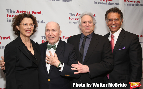 Annette Bening, Jack O'Brien, Harvey Fierstein and Brian Stokes Mitchell  Photo