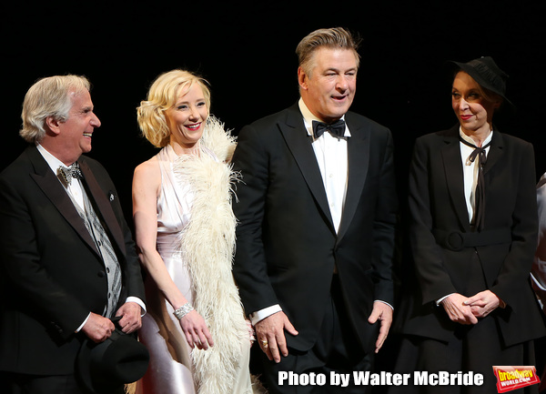 Henry Winkler, Anne Heche, Alec Baldwin and Julie Halston  Photo