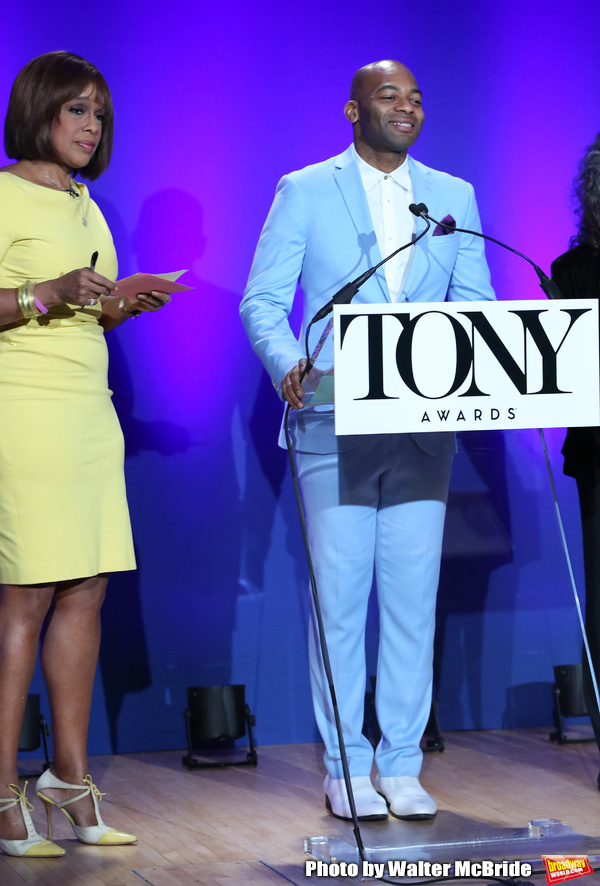 Photo Coverage: Brandon Victor Dixon and Bebe Neuwirth Announce the 2019 Tony Award Nominations  Image