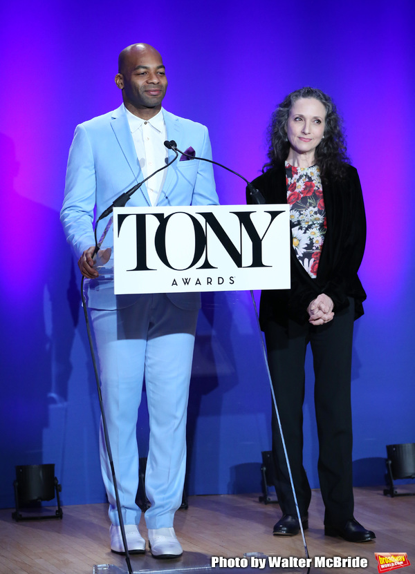 Photo Coverage: Brandon Victor Dixon and Bebe Neuwirth Announce the 2019 Tony Award Nominations  Image