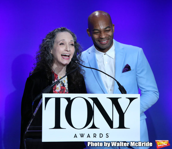 Photo Coverage: Brandon Victor Dixon and Bebe Neuwirth Announce the 2019 Tony Award Nominations  Image