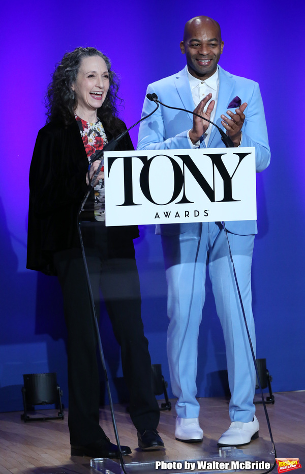 Photo Coverage: Brandon Victor Dixon and Bebe Neuwirth Announce the 2019 Tony Award Nominations  Image