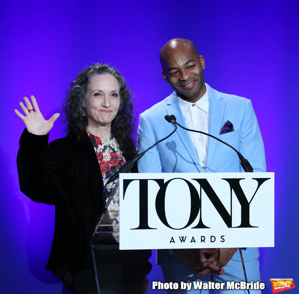 Photo Coverage: Brandon Victor Dixon and Bebe Neuwirth Announce the 2019 Tony Award Nominations  Image